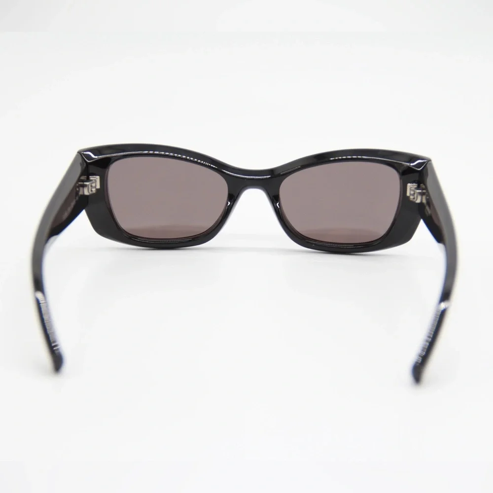 NEW SAINT LAURENT SL593 001 WOMEN BLACK BROWN SUNGLASSES SL 593 - Picture 8 of 11